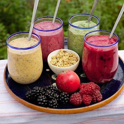 Fruit Puree Smoothies